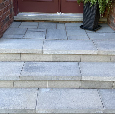 Small Interlock Porch